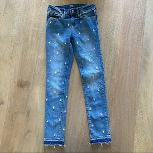 GAP Denim Girls Size 10 Slim Stars -G1